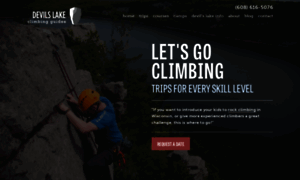 Devilslakeclimbingguides.com thumbnail