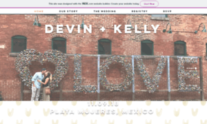 Devinandkellysayido.com thumbnail