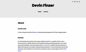 Devinfinzer.com thumbnail