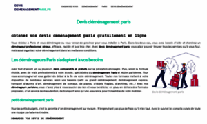 Devis-demenagement-paris.com thumbnail