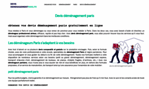 Devis-demenagement-paris.fr thumbnail