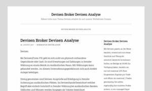 Devisenbrokerdevisenanalyse.wordpress.com thumbnail