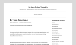 Devisenbrokervergleich.wordpress.com thumbnail