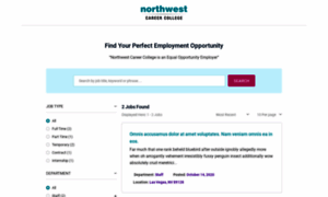 Devjobs.northwestcareercollege.edu thumbnail