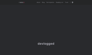 Devlogged.com thumbnail