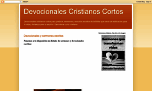 Devocionalescortoscristianos.blogspot.com.ar thumbnail