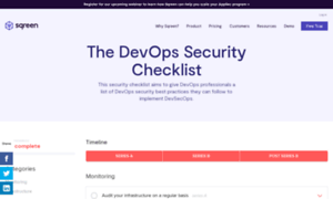 Devops-security-checklist.sqreen.io thumbnail