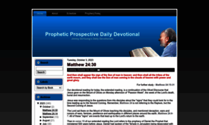 Devotional.prophecytoday.com thumbnail