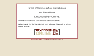 Devotionalien-online.de thumbnail