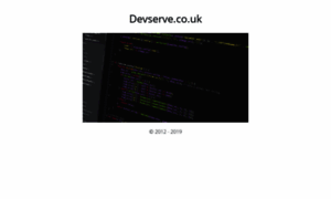 Devserve.co.uk thumbnail