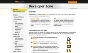 Devzone.paylane.com thumbnail
