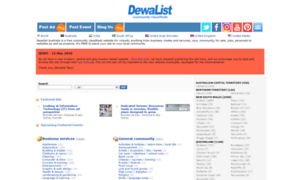 Dewalist.com.au thumbnail