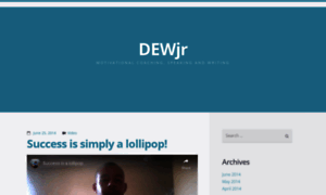 Dewjr.wordpress.com thumbnail