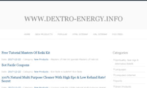 Dextro-energy.info thumbnail