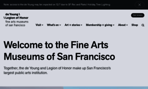 Deyoungmuseum.org thumbnail