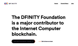 Dfinity.com thumbnail