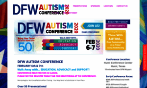 Dfwautismconference.com thumbnail