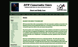 Dfwconservativevoters.net thumbnail