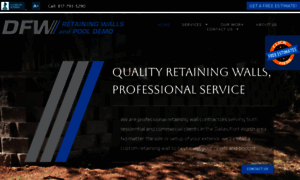 Dfwpoolretainingwalls.com thumbnail