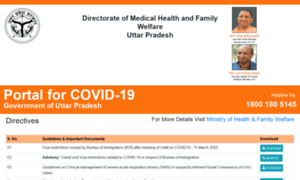 Dgmhup-covid19.in thumbnail