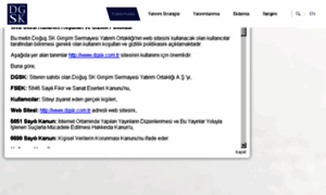 Dgsk.com.tr thumbnail