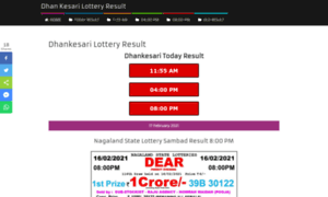 Dhankesarilotteryresult.com thumbnail