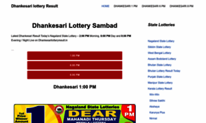 Dhankesarilotteryresult.in thumbnail