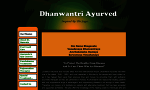 Dhanwantriayurved.com thumbnail