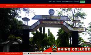 Dhingcollege.in thumbnail