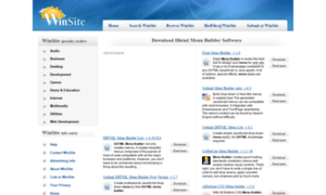 Dhtml-menu-builder.winsite.com thumbnail