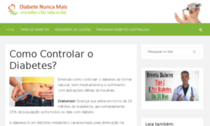 Diabetenuncamais.com thumbnail