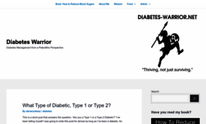 Diabetes-warrior.net thumbnail