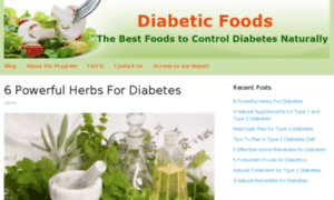 Diabetic-foods.org thumbnail