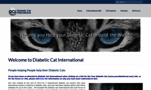 Diabeticcatinternational.com thumbnail