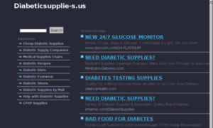 Diabeticsupplie-s.us thumbnail