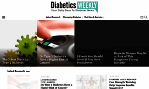 Diabeticsweekly.com thumbnail