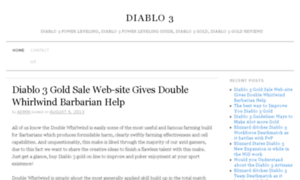 Diablo-powerleveling.com thumbnail