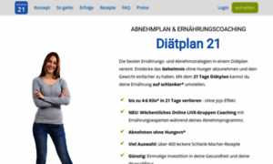 Diaetplan21.de thumbnail