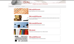 Dial.uclouvain.be thumbnail