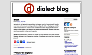 Dialectblog.com thumbnail