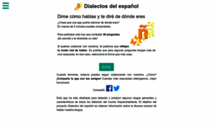 Dialectosdelespanol.org thumbnail