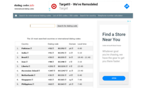 Dialing-codes.info thumbnail