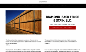 Diamond-backfence.com thumbnail