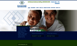 Diamondhealthcarestaffing.com thumbnail