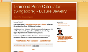 Diamondpricecalculatorsingapore.blogspot.sg thumbnail