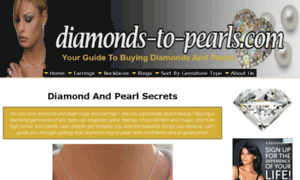 Diamonds-to-pearls.com thumbnail