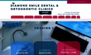 Diamondsmiledental.ie thumbnail