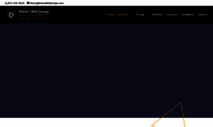 Dianewebdesign.com thumbnail