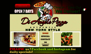 Diangelopizzas.com thumbnail