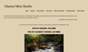 Diannemizestudio.com thumbnail